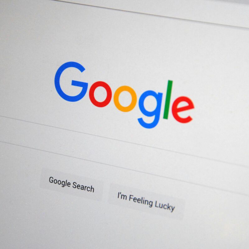 google search bar on desktop