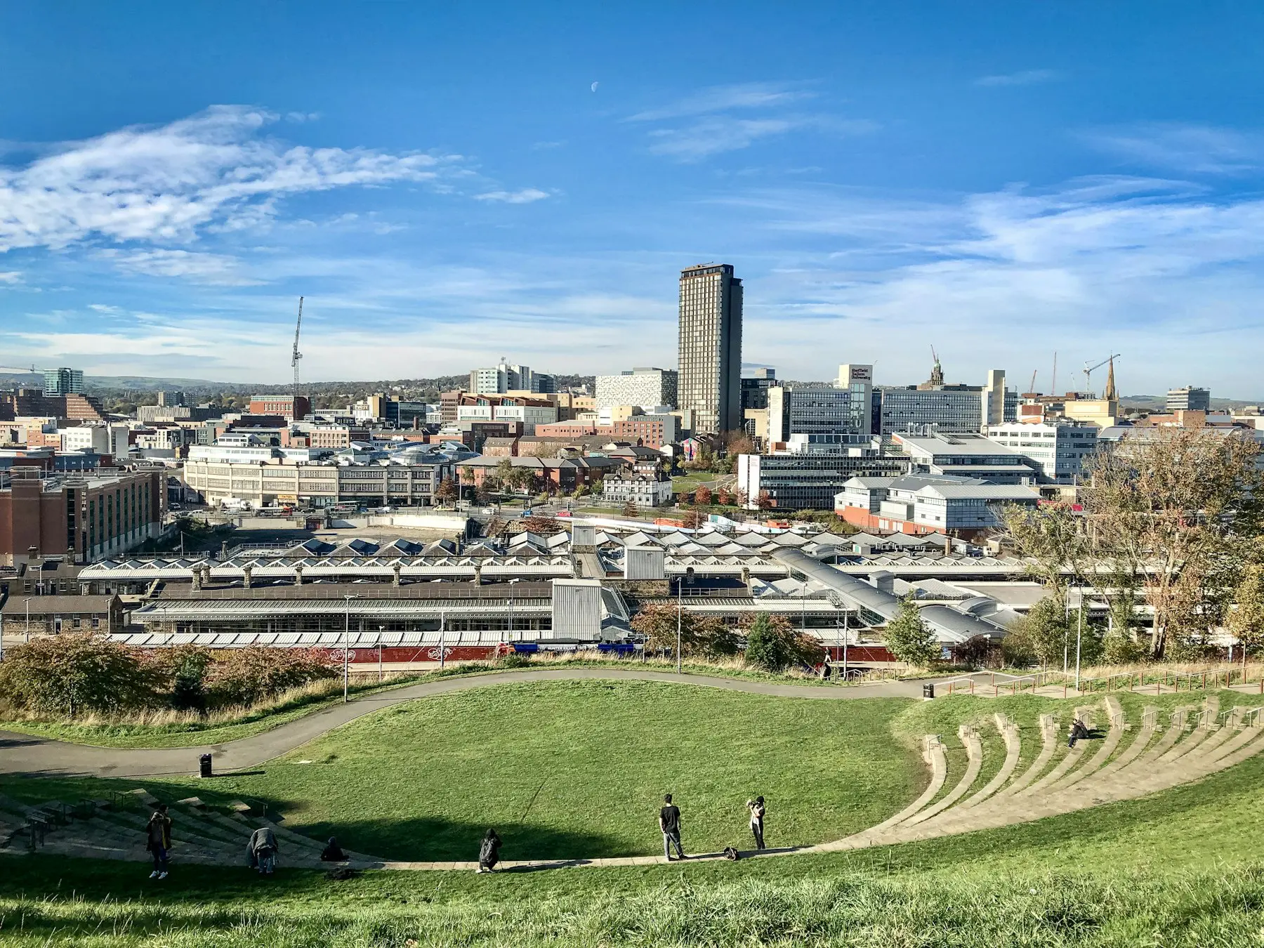 Sheffield city skyline